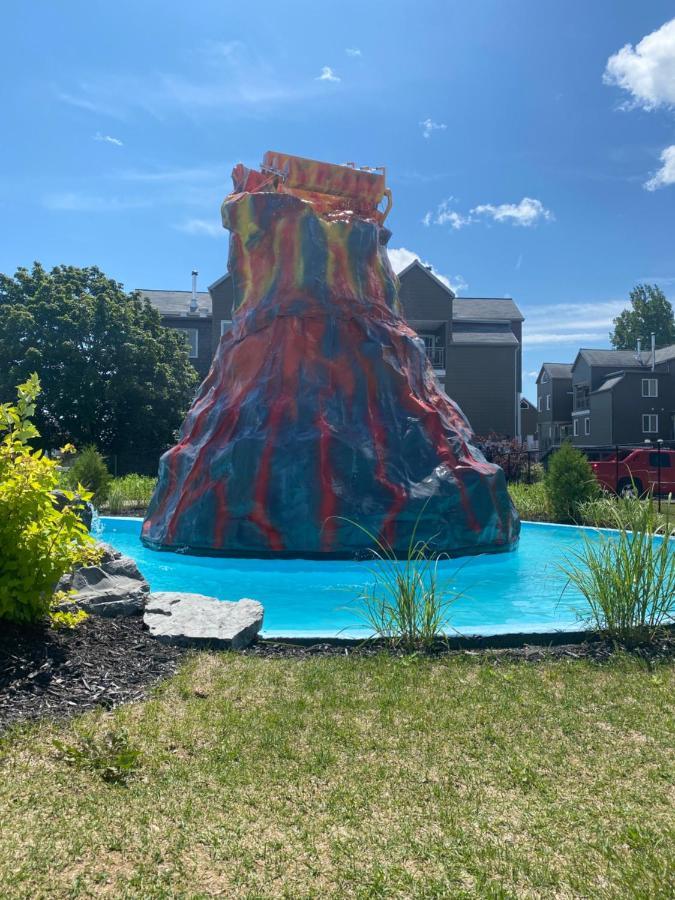 Condo Avec Parc Aquatique ! Beaupré Exterior foto